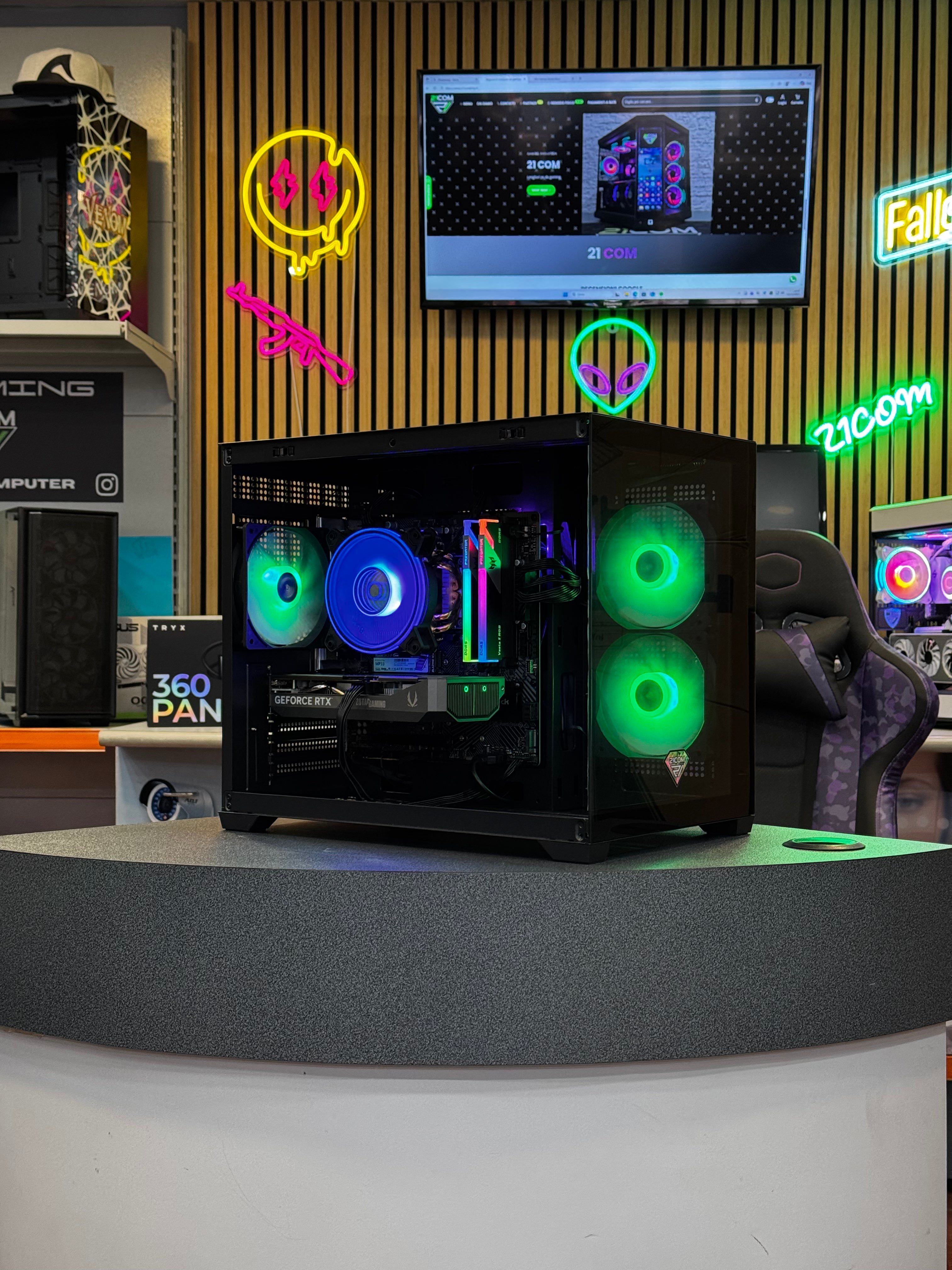 RIG AURA V6 (RYZEN 5 / RTX 5060 TI 16GB )