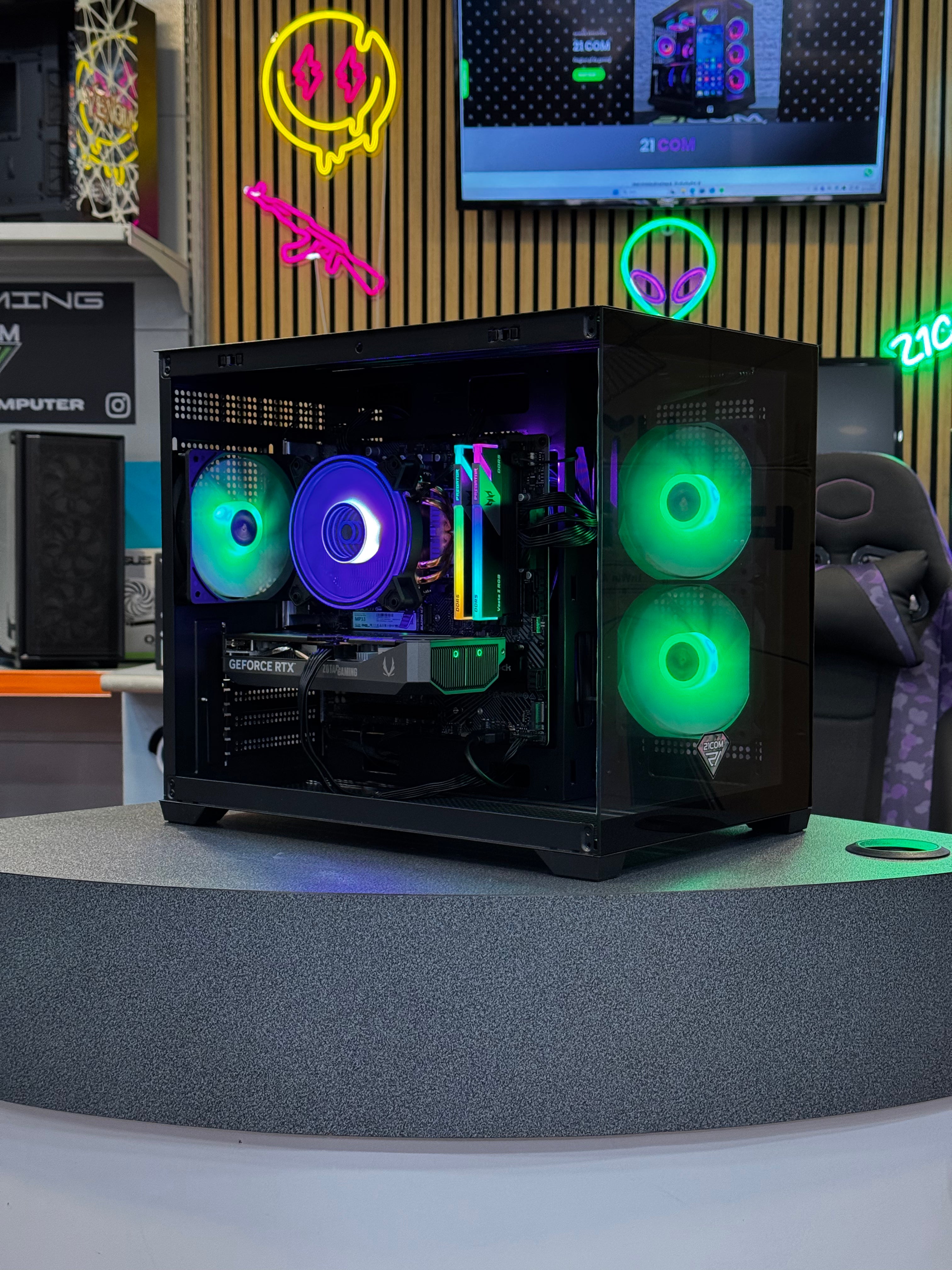 RIG AURA V6 (RYZEN 5 / RTX 5060 TI 16GB )